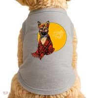 German Shepherd Dog Autumn leaves Blanket Hello Fall Doggie Tank thumb 0
