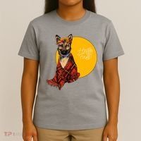 German Shepherd Dog Autumn leaves Blanket Hello Fall T-Shirt thumb 4