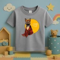 German Shepherd Dog Autumn leaves Blanket Hello Fall Toddler T-Shirt thumb 3