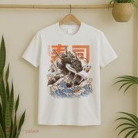 Great Sushi Dragon Japanese Food Kawaii Dragon Anime Sushi T-Shirt thumb 2