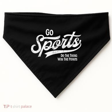 Go Sports Do The Thing Win The Points USA-Made Doggie Bandana