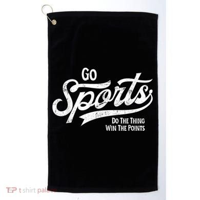 Go Sports Do The Thing Win The Points Golf Towel