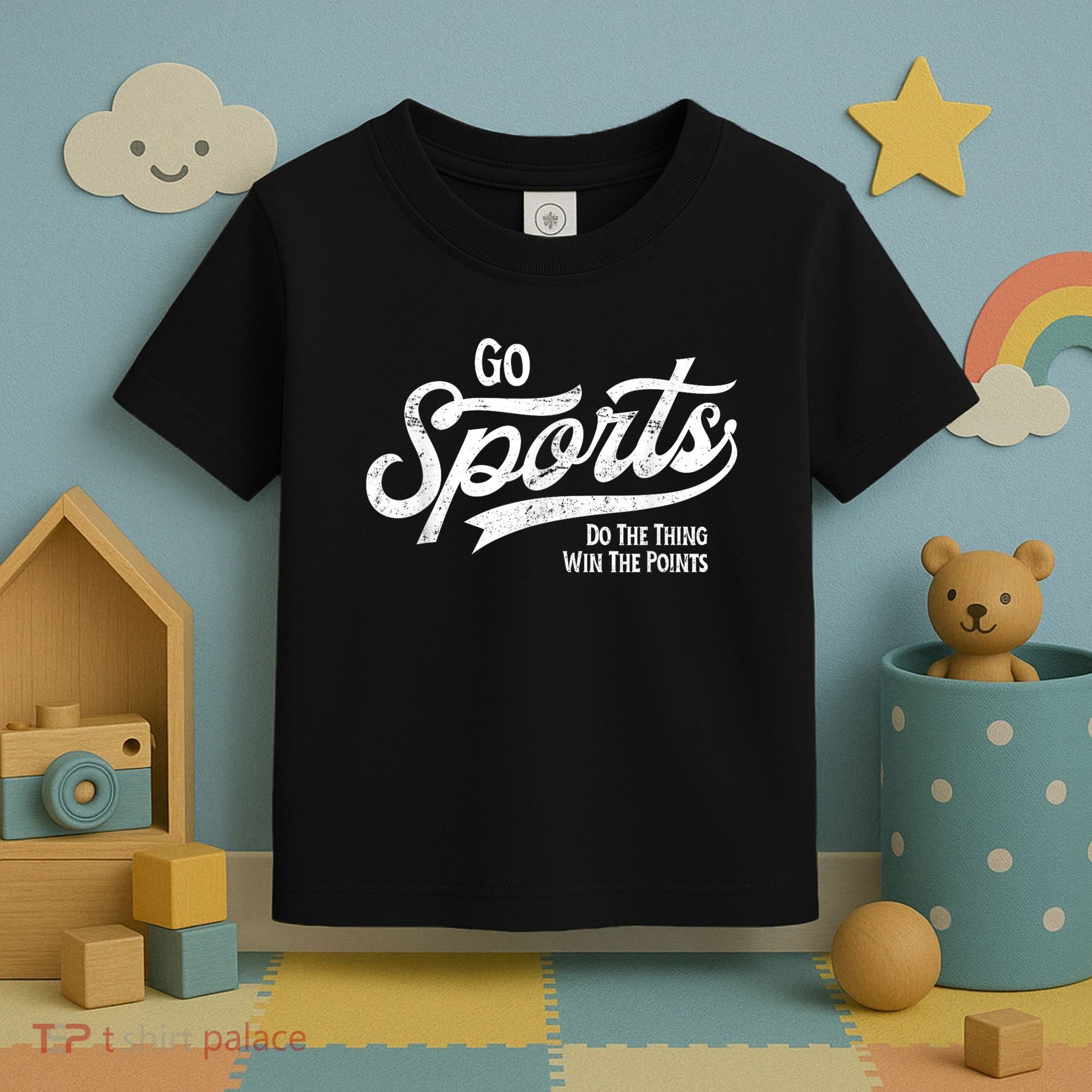 Go Sports Do The Thing Win The Points Toddler T-Shirt