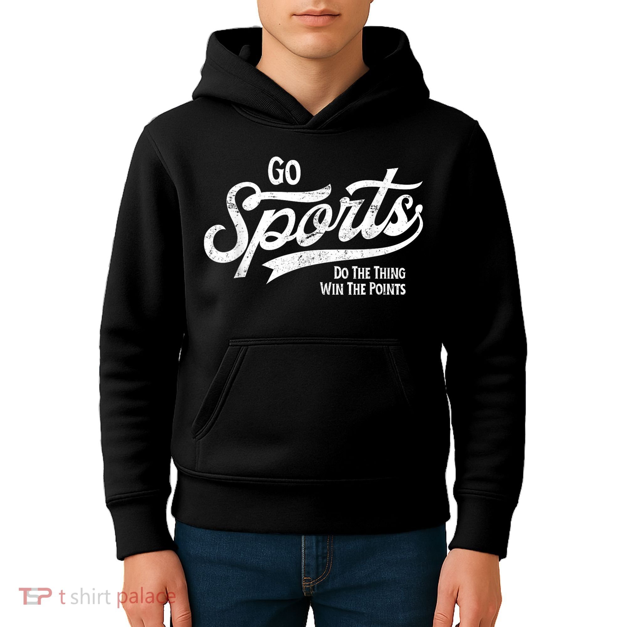 Go Sports Do The Thing Win The Points Kids Hoodie