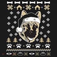 Ger Shepherd Dog Ugly Christmas Sweater Xmas Ornament thumb 1