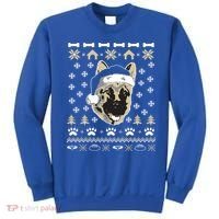 Ger Shepherd Dog Ugly Christmas Sweater Xmas Sweatshirt thumb 0