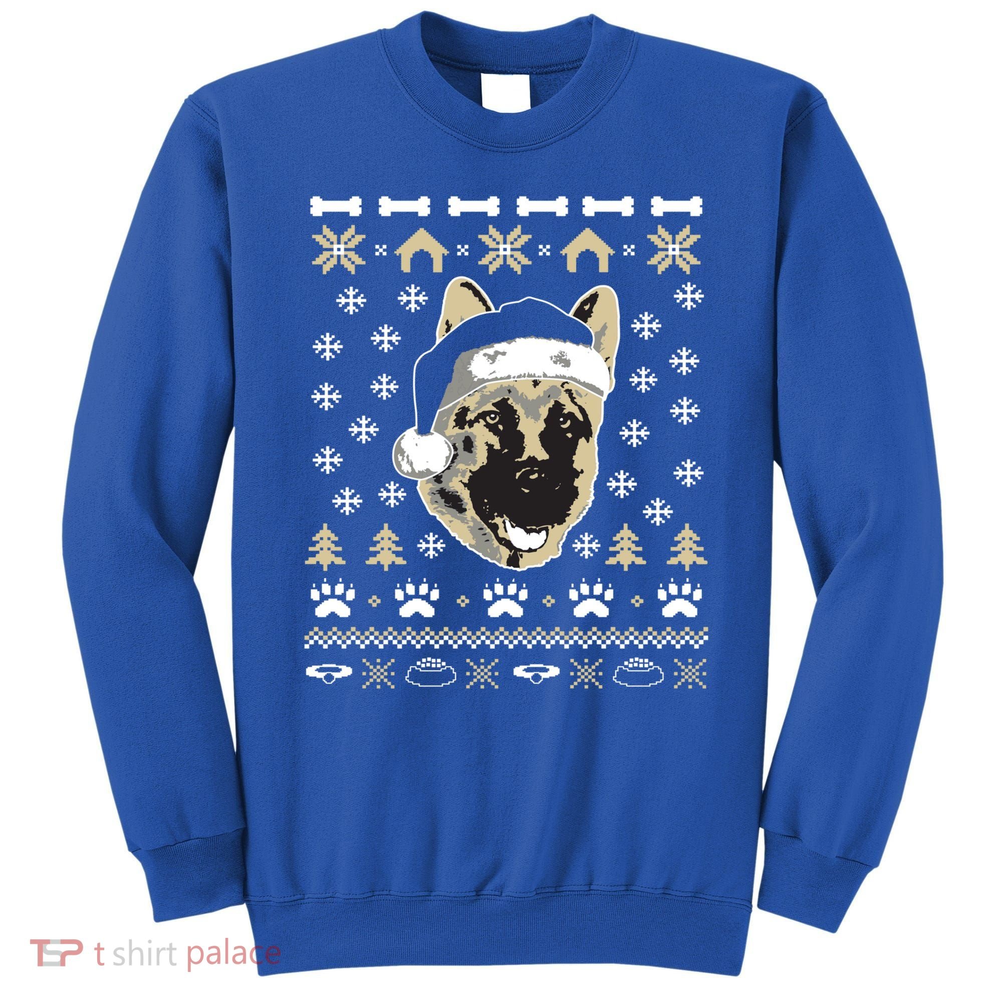 Ger Shepherd Dog Ugly Christmas Sweater Xmas Sweatshirt