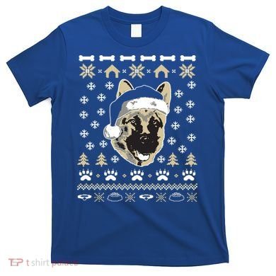 Ger Shepherd Dog Ugly Christmas Sweater Xmas T-Shirt