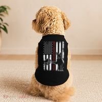 German Shepherd Dad Dog American Flag Doggie Tank thumb 2
