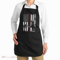 German Shepherd Dad Dog American Flag Apron thumb 2