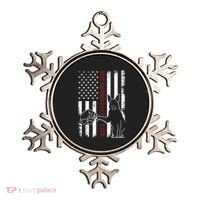 German Shepherd Dad Dog American Flag Ornament thumb 0