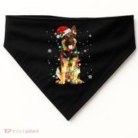 German Shepherd Dog Tree Christmas Sweater Xmas Dogs Gifts USA-Made Doggie Bandana thumb 0
