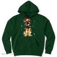 German Shepherd Dog Tree Christmas Sweater Xmas Dogs Gifts Hoodie thumb 0