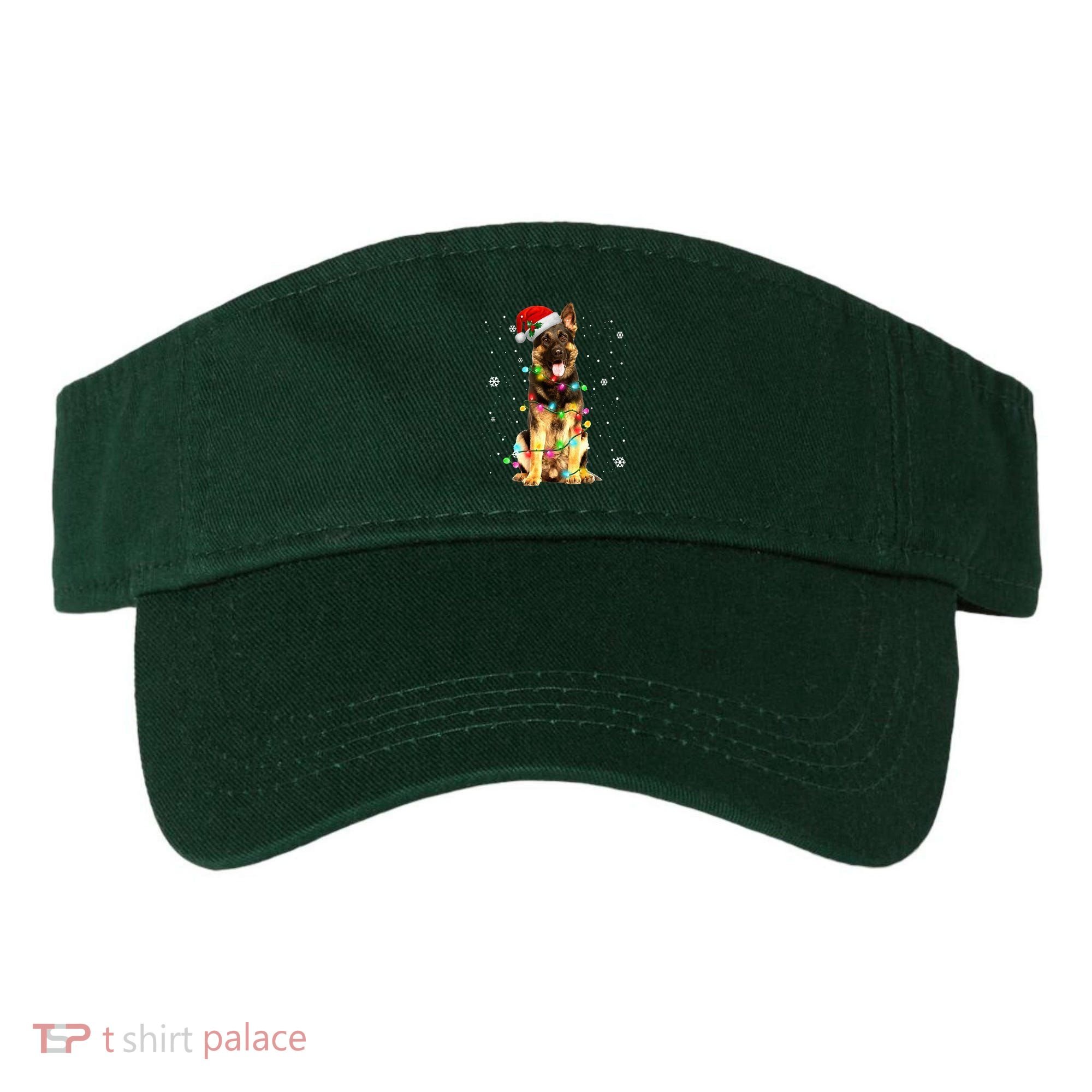 German Shepherd Dog Tree Christmas Sweater Xmas Dogs Gifts Visor