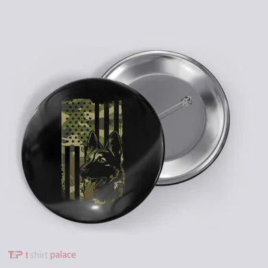 German Shepherd Dog Lover Shepherd Button