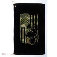 German Shepherd Dog Lover Shepherd Golf Towel thumb 0