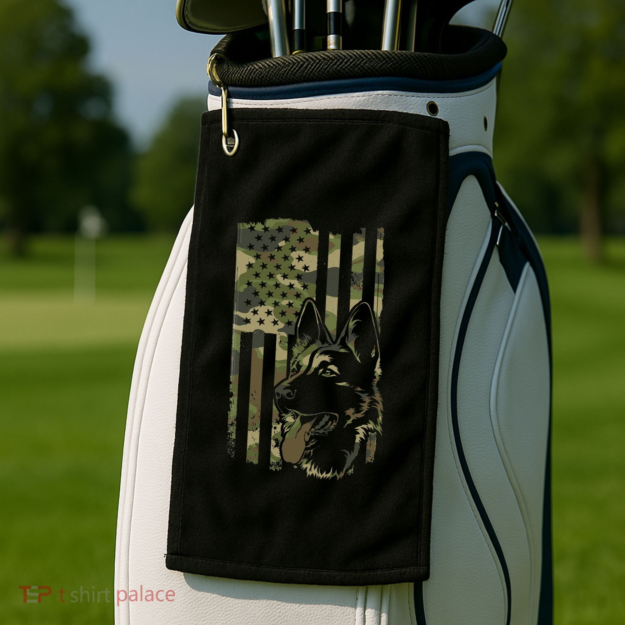 German Shepherd Dog Lover Shepherd Golf Towel
