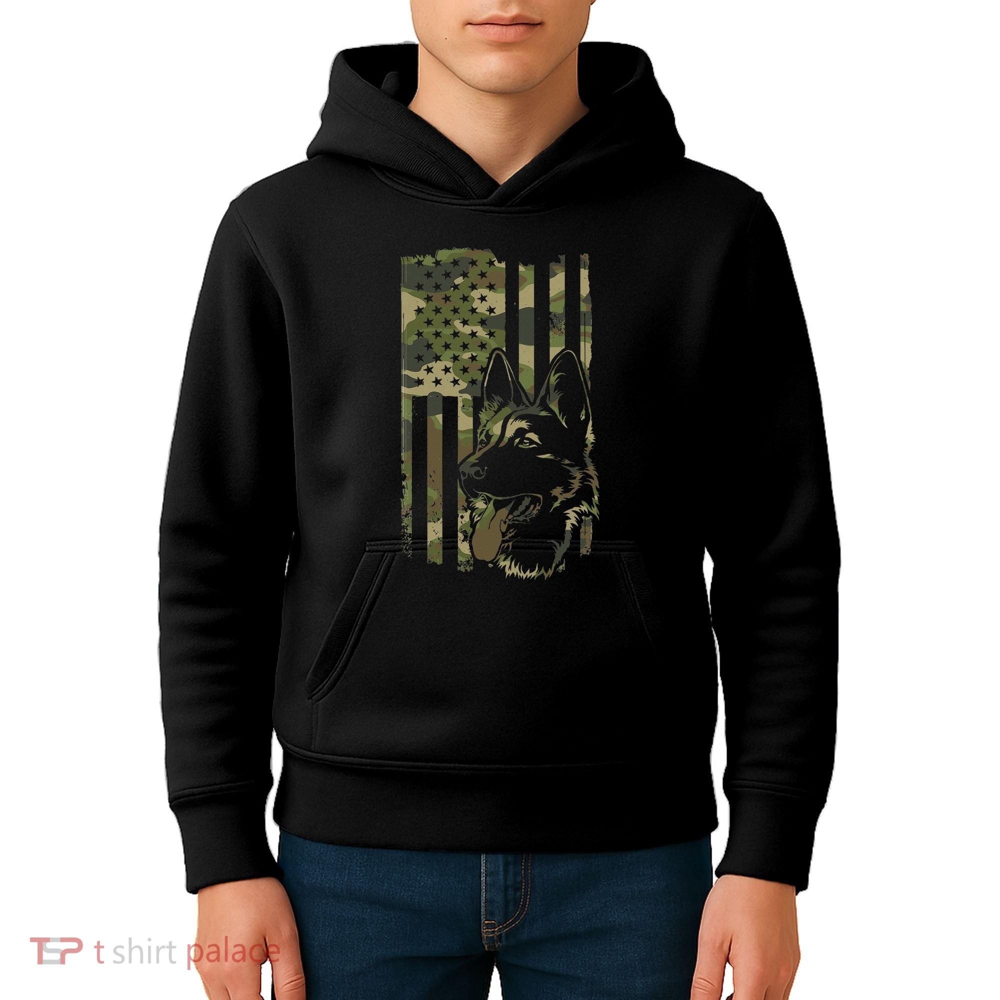 German Shepherd Dog Lover Shepherd Kids Hoodie