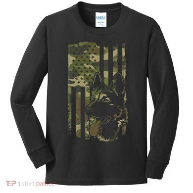 German Shepherd Dog Lover Shepherd Kids Long Sleeve Shirt