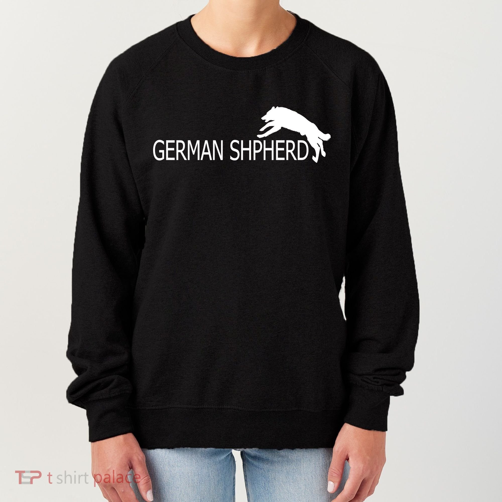 German Shepherd Dog Logo Women's Sweatshirt