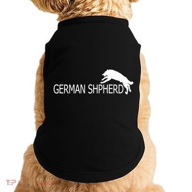 German Shepherd Dog Logo Doggie Tank