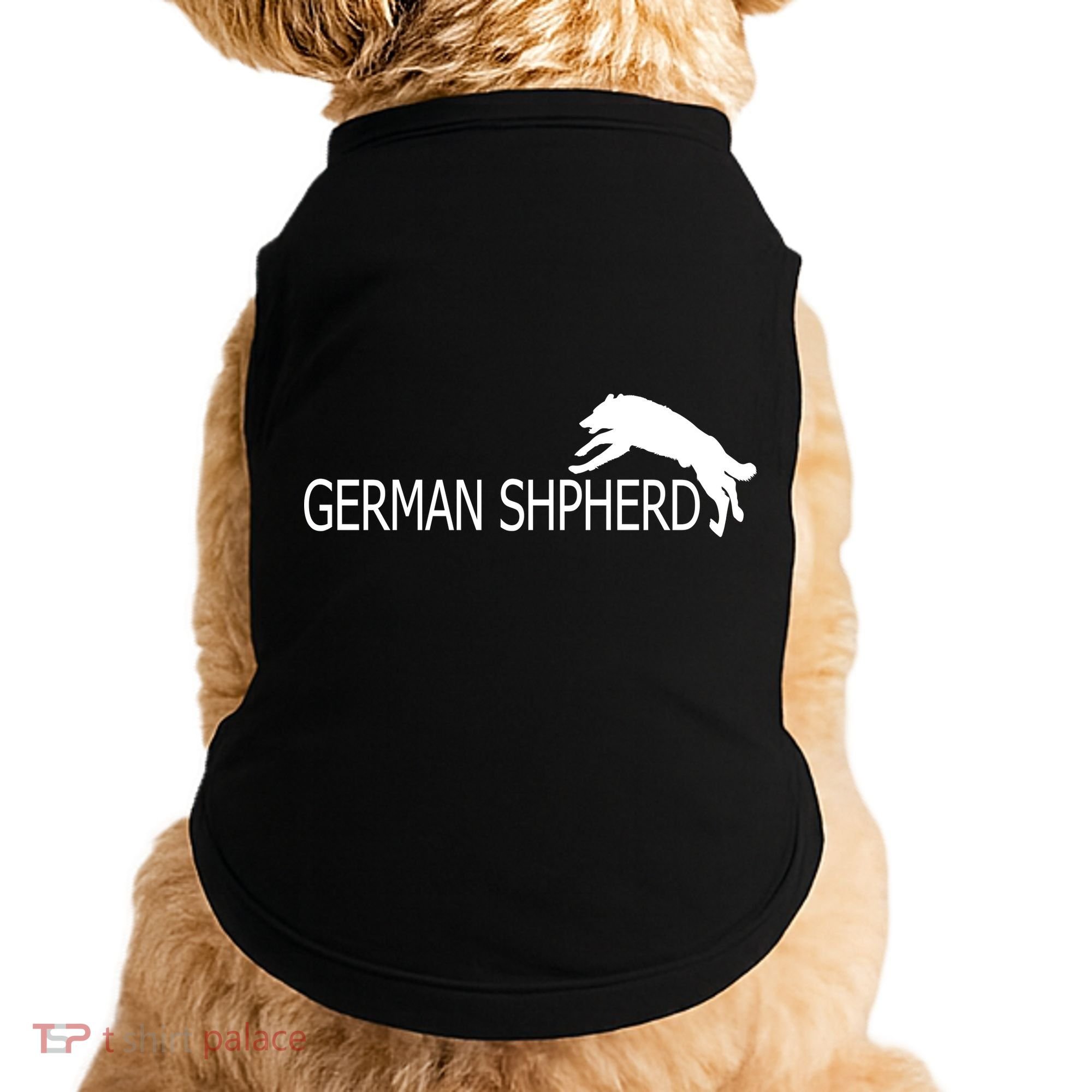 German Shepherd Dog Logo Doggie Tank