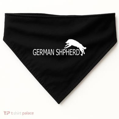 German Shepherd Dog Logo USA-Made Doggie Bandana