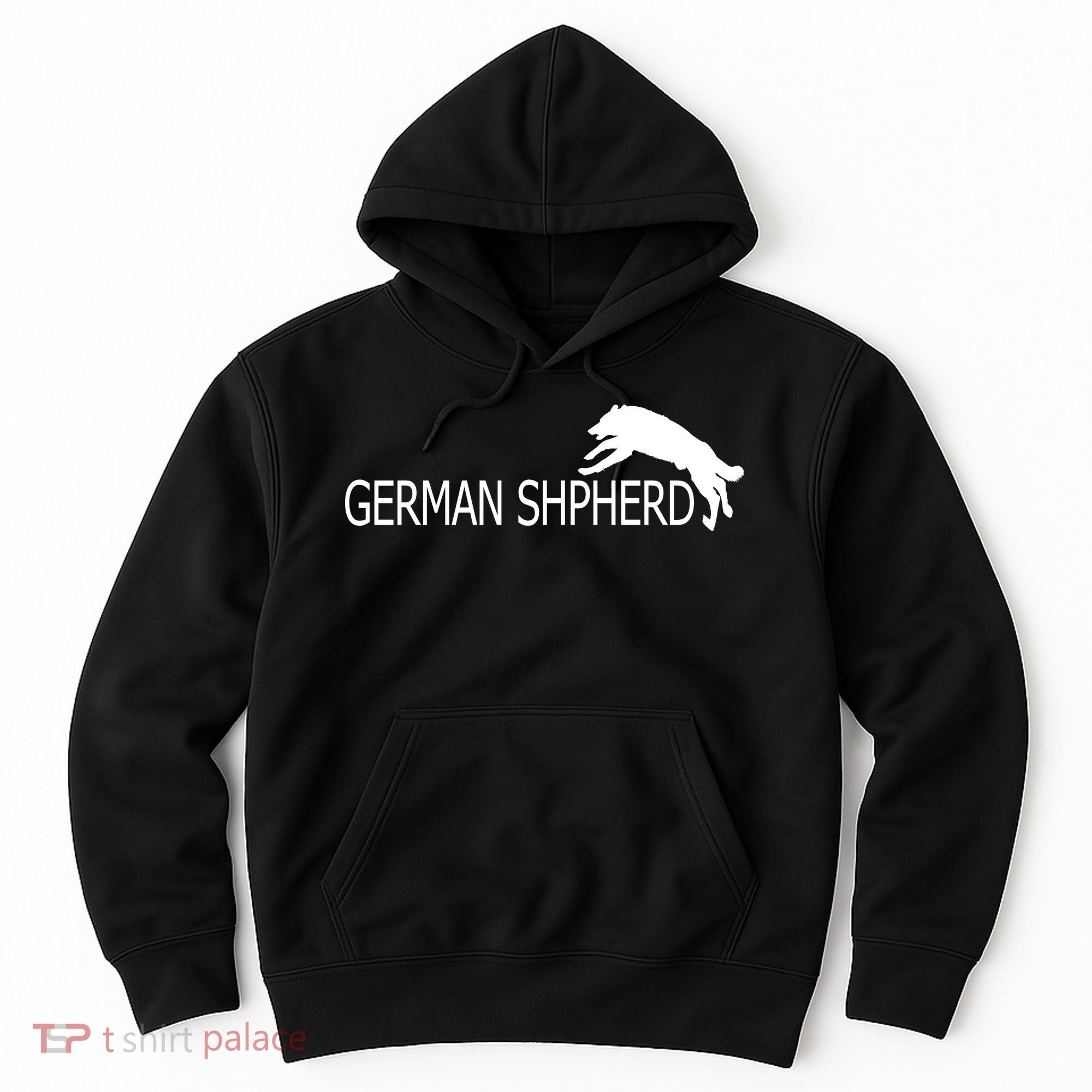 German Shepherd Dog Logo Hoodie