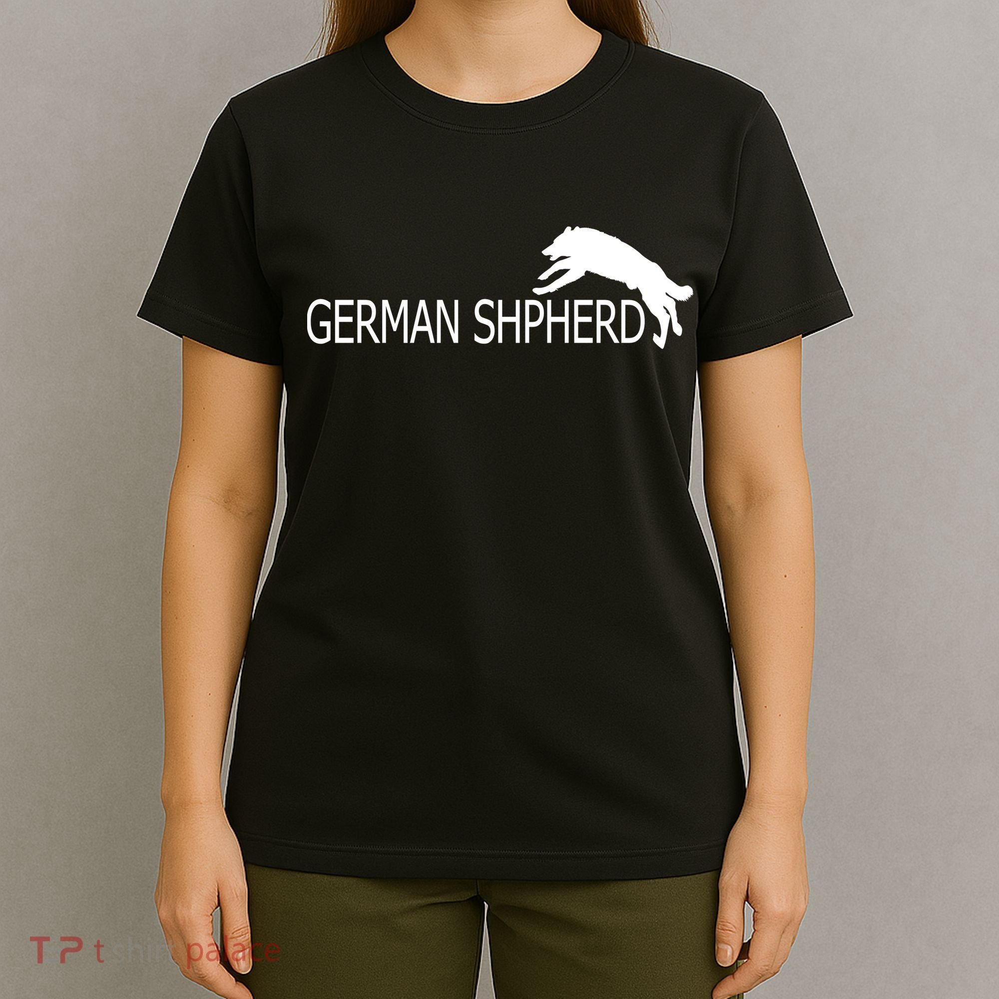 German Shepherd Dog Logo T-Shirt