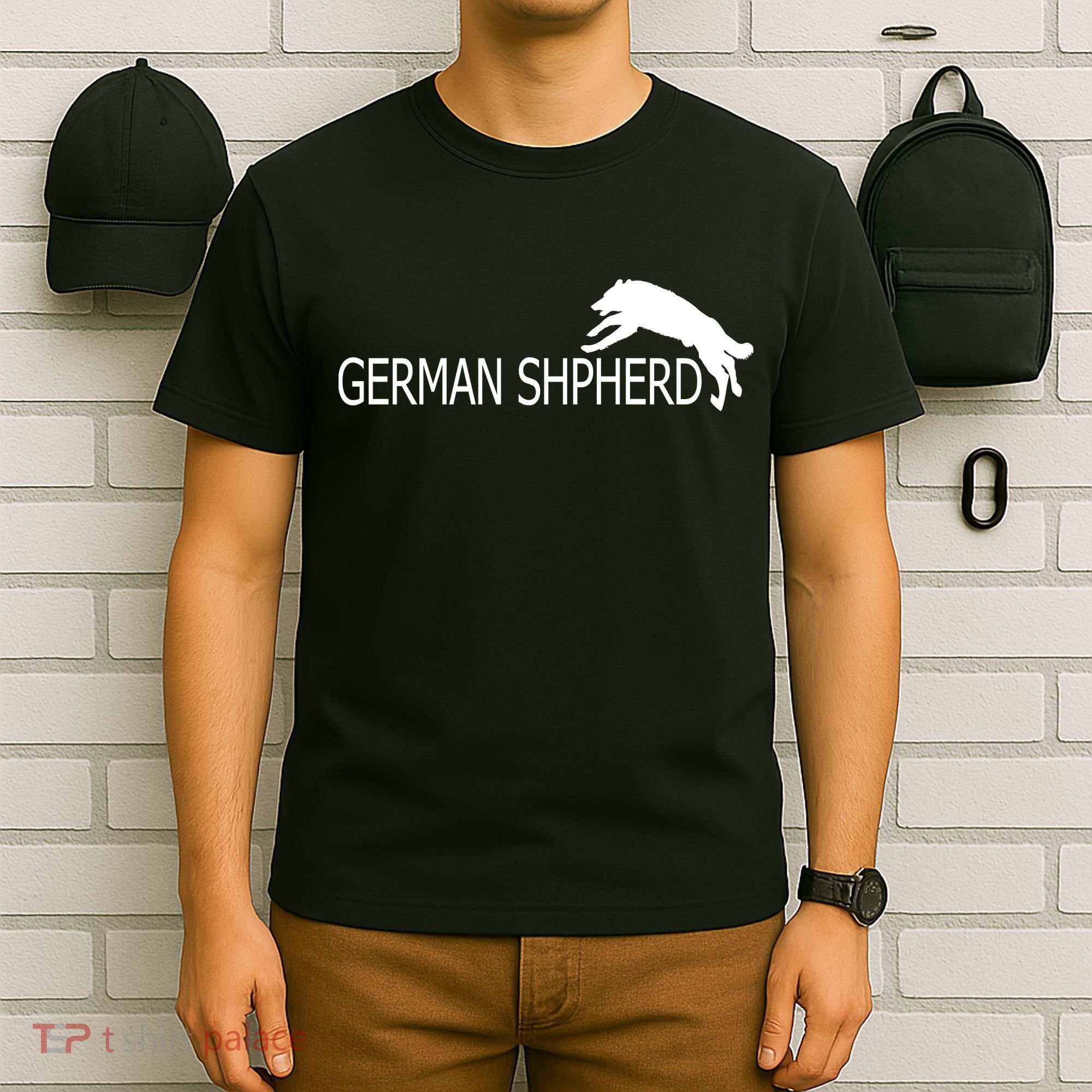German Shepherd Dog Logo T-Shirt