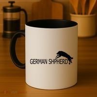 German Shepherd Dog Logo Coffee Mug thumb 4