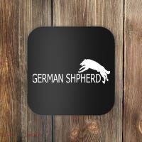 German Shepherd Dog Logo Coaster thumb 0