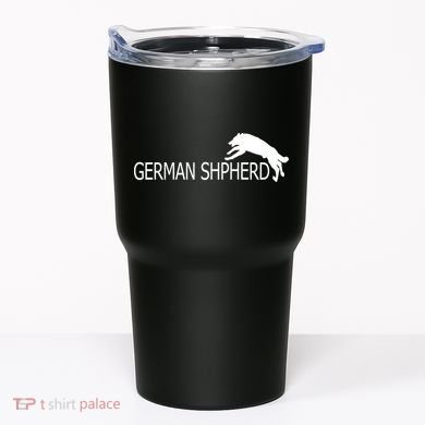German Shepherd Dog Logo Tumbler