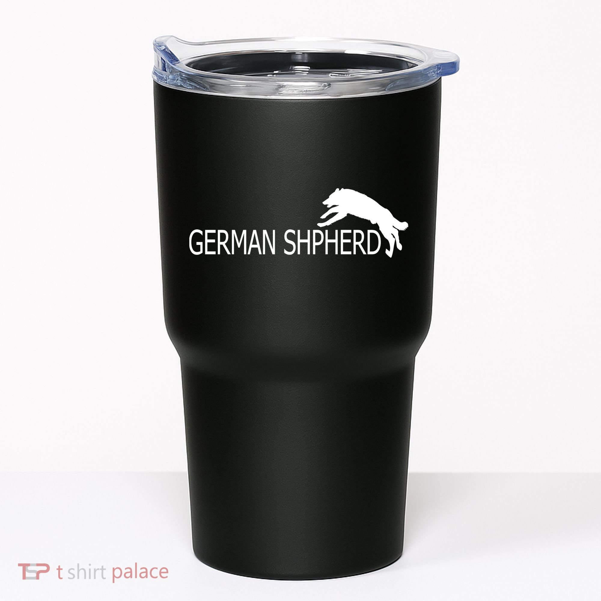 German Shepherd Dog Logo Tumbler