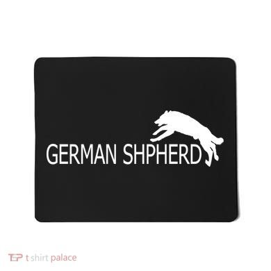 German Shepherd Dog Logo Mousepad