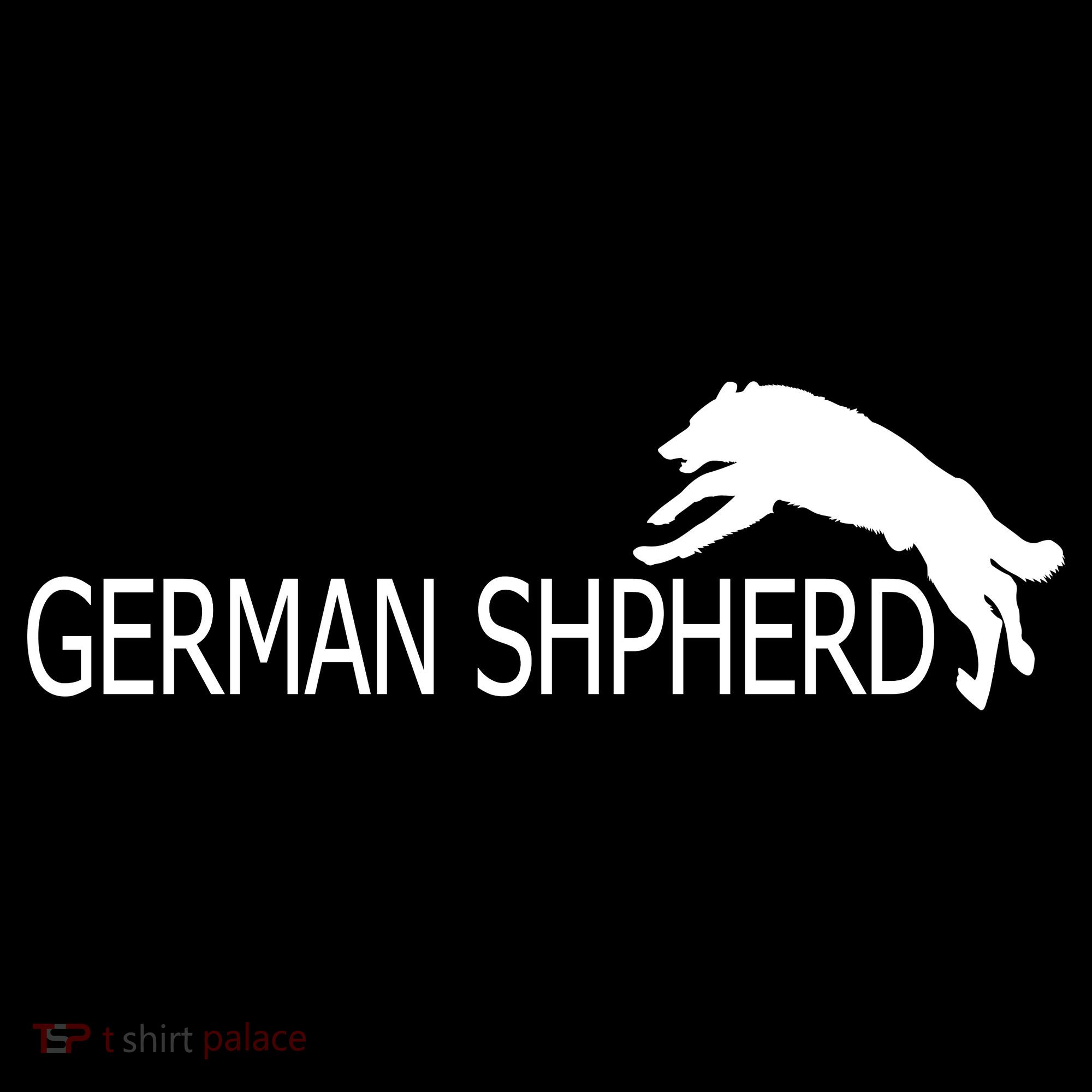 German Shepherd Dog Logo Ornament