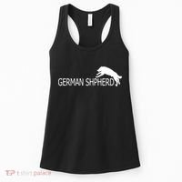 German Shepherd Dog Logo Women's Tank Top thumb 0