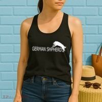 German Shepherd Dog Logo Women's Tank Top thumb 2
