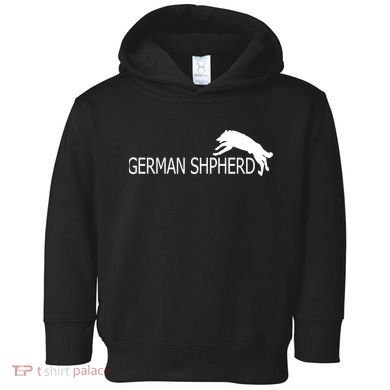 German Shepherd Dog Logo Toddler Hoodie