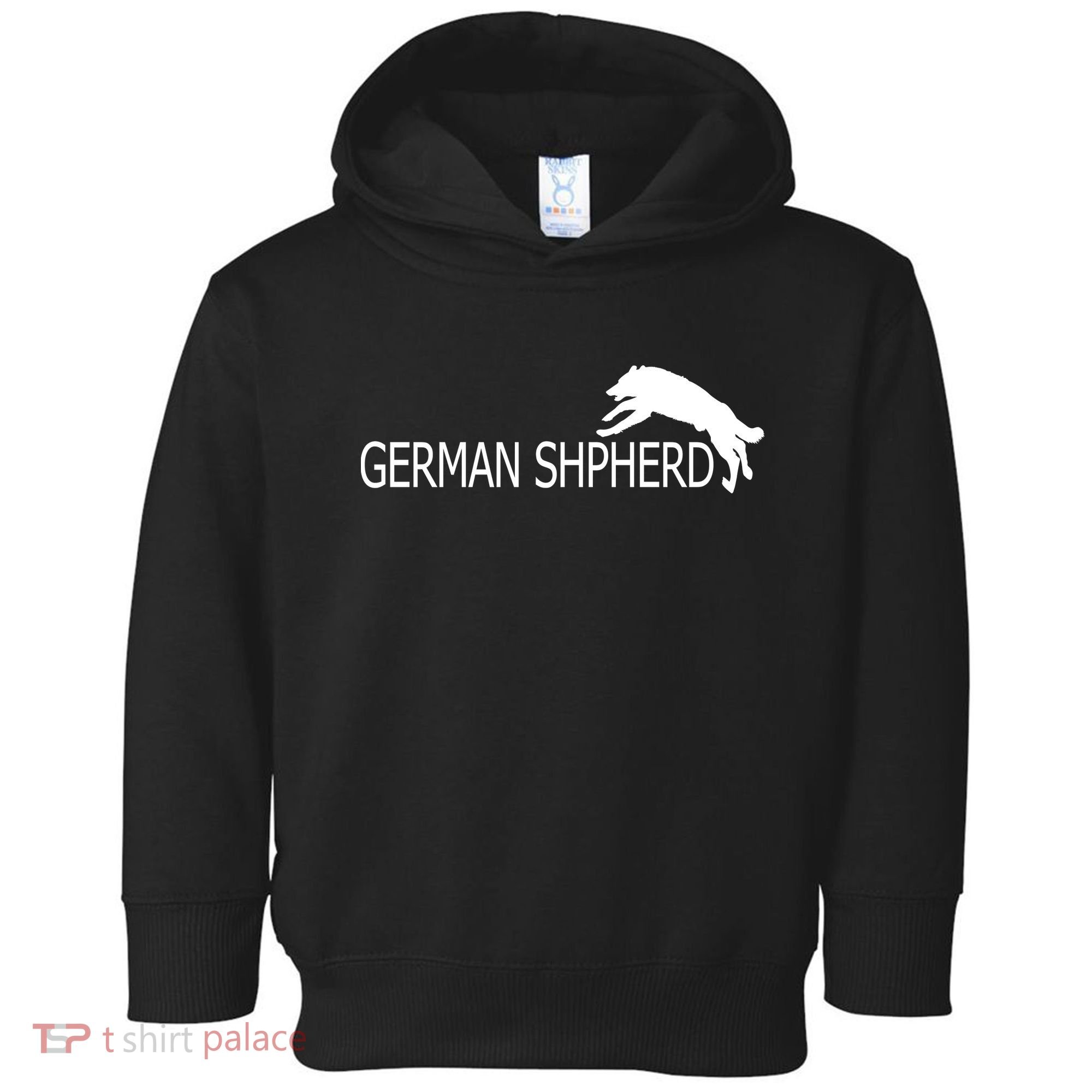 German Shepherd Dog Logo Toddler Hoodie