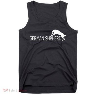German Shepherd Dog Logo Tank Top