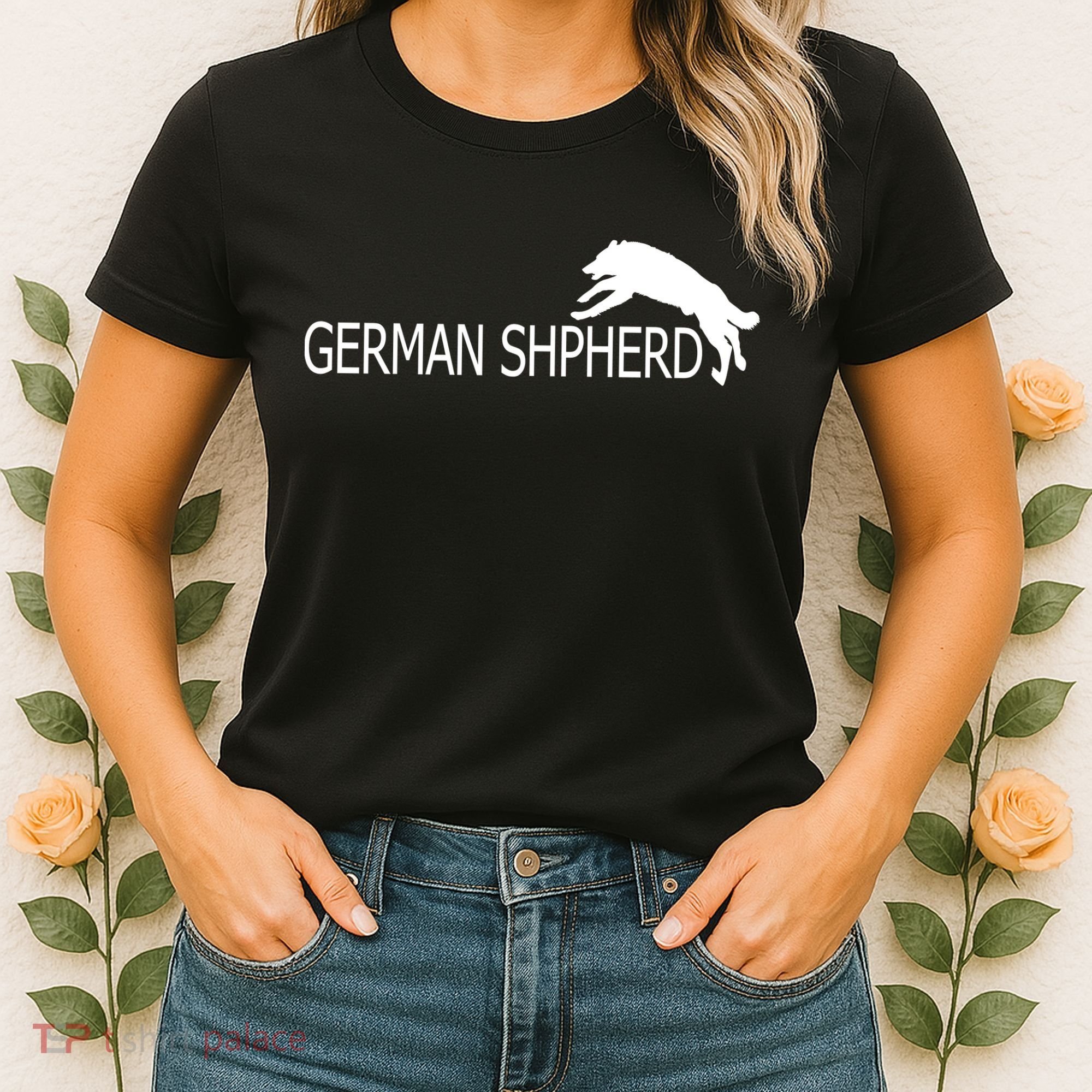 German Shepherd Dog Logo Women's T-Shirt
