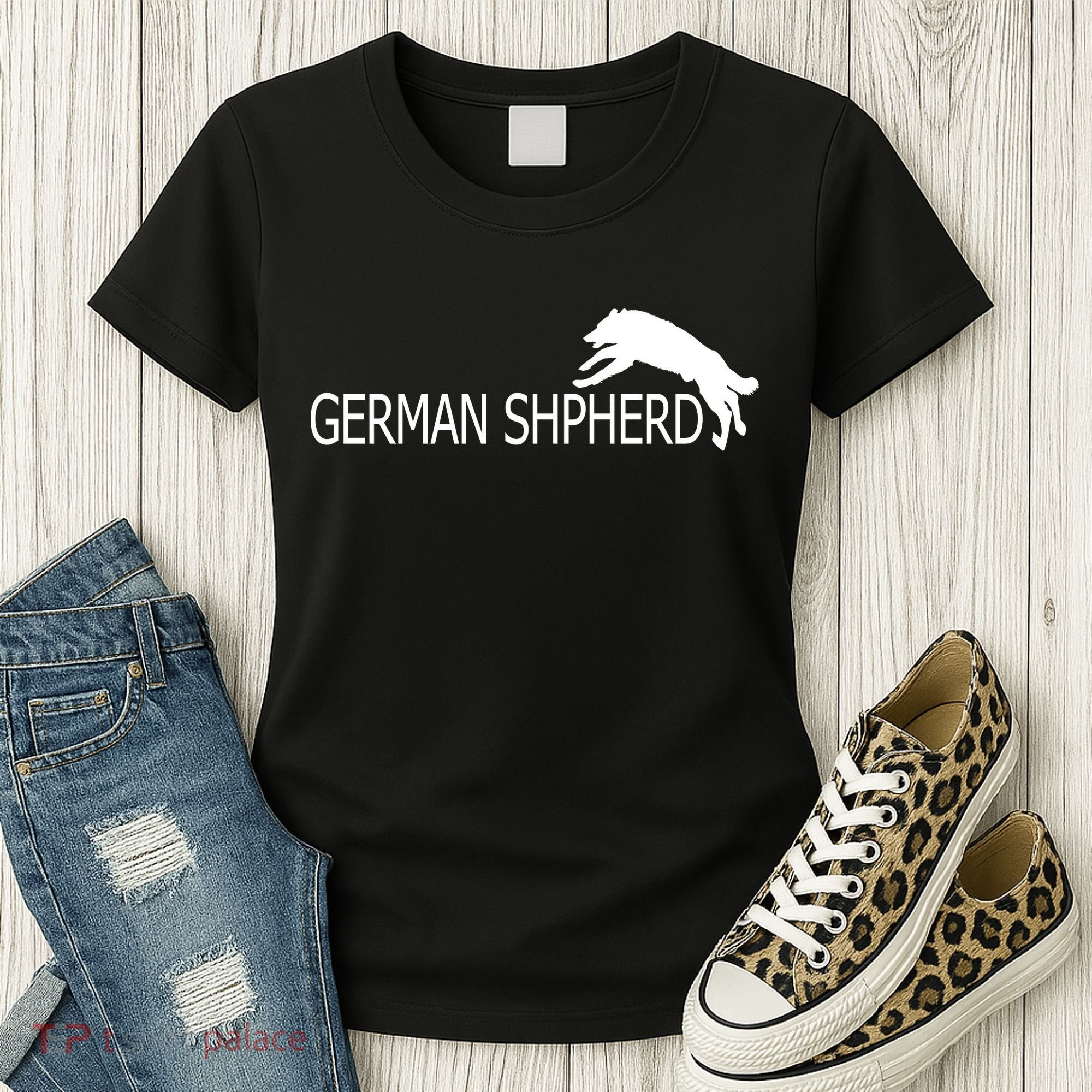 German Shepherd Dog Logo Women's T-Shirt