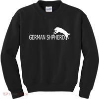 German Shepherd Dog Logo Kids Sweatshirt thumb 0