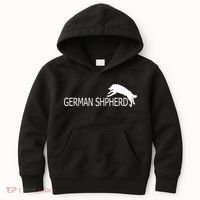 German Shepherd Dog Logo Kids Hoodie thumb 0