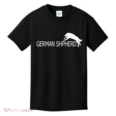 German Shepherd Dog Logo Kids T-Shirt