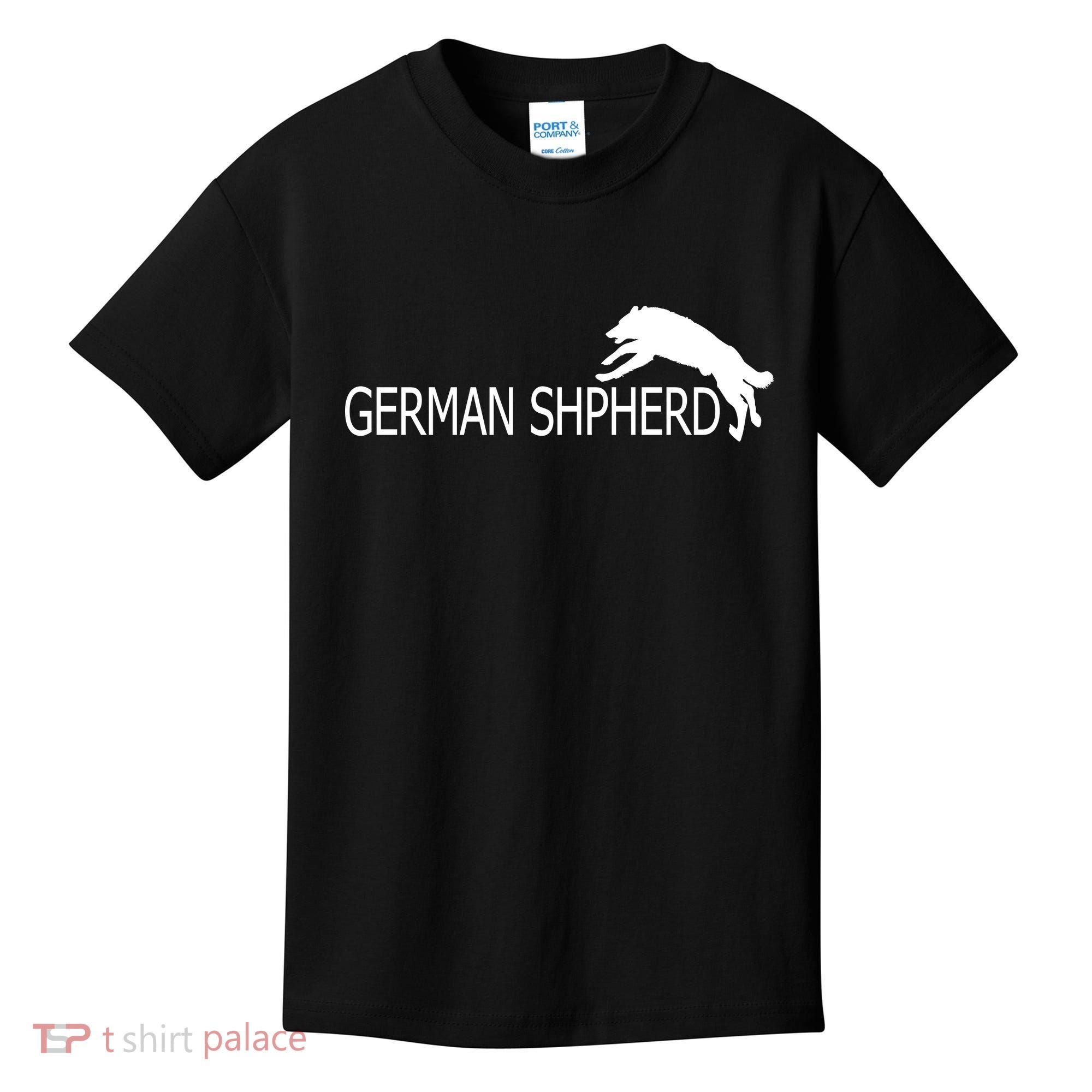 German Shepherd Dog Logo Kids T-Shirt