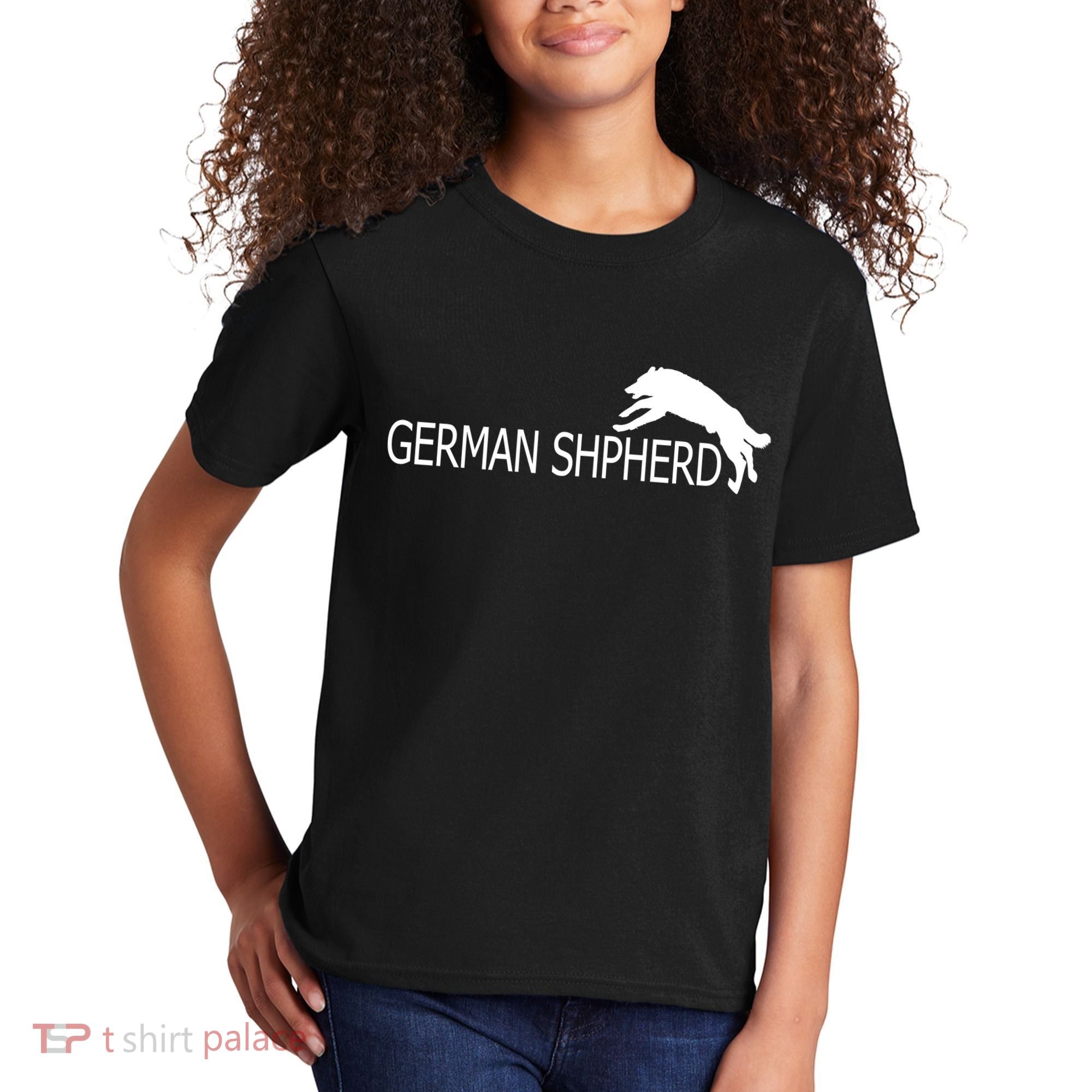 German Shepherd Dog Logo Kids T-Shirt