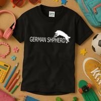 German Shepherd Dog Logo Kids T-Shirt thumb 3