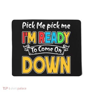 Game Show Enthusiast Ready for the Spotlight Mousepad